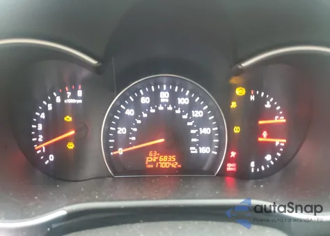 2014 Kia Sorento Lx из США, поврежденный, VIN 5XYKT4A66EG491055